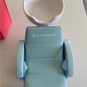 American Girl Doll Spa Chair Hair Washing Sink Salon